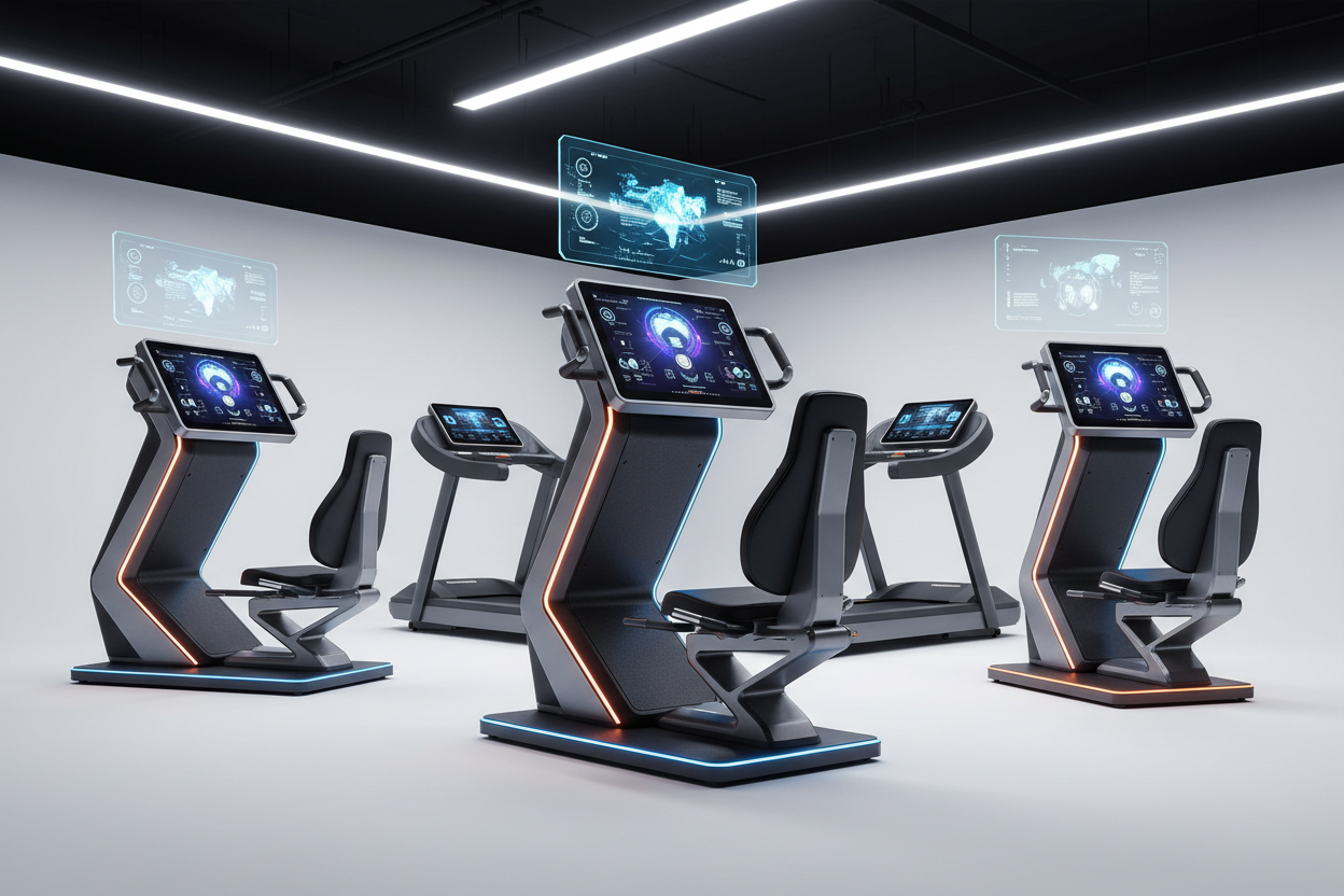 gym  equitment futuristic 