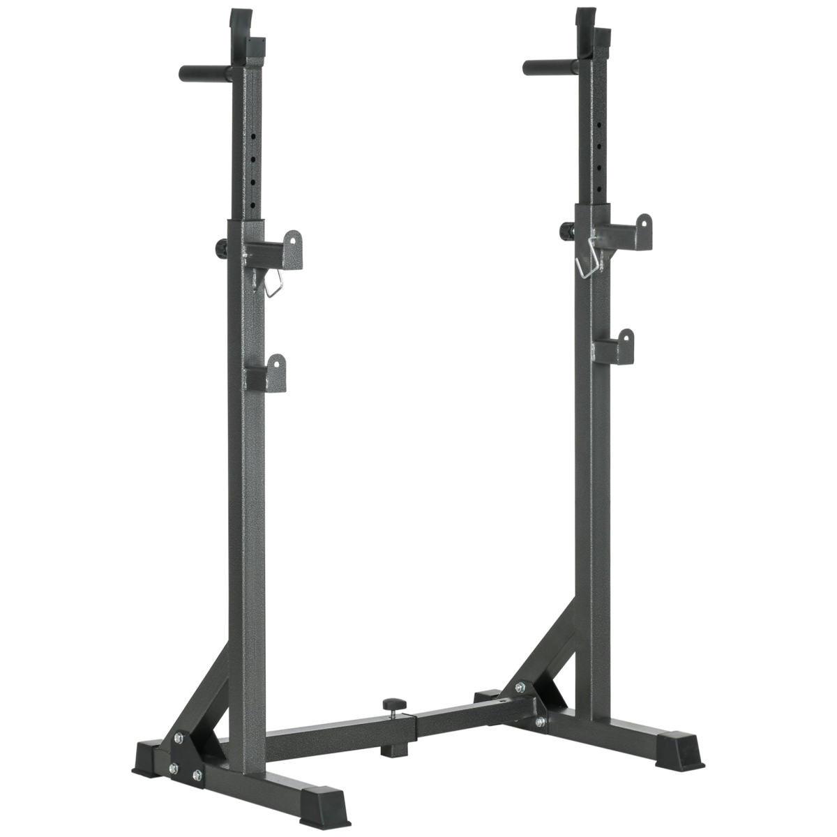 Heavy Duty Squat Rack, Adjustable Weight Barbell Stand, for Home, Gym